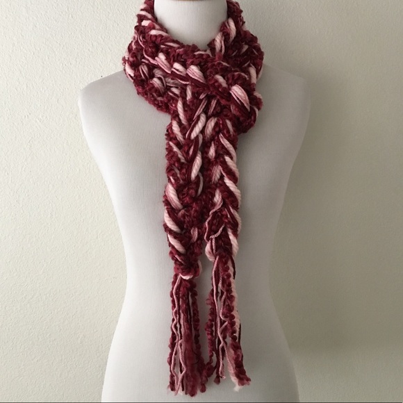 Handmade Crocheted Scarf - Picture 1 of 7